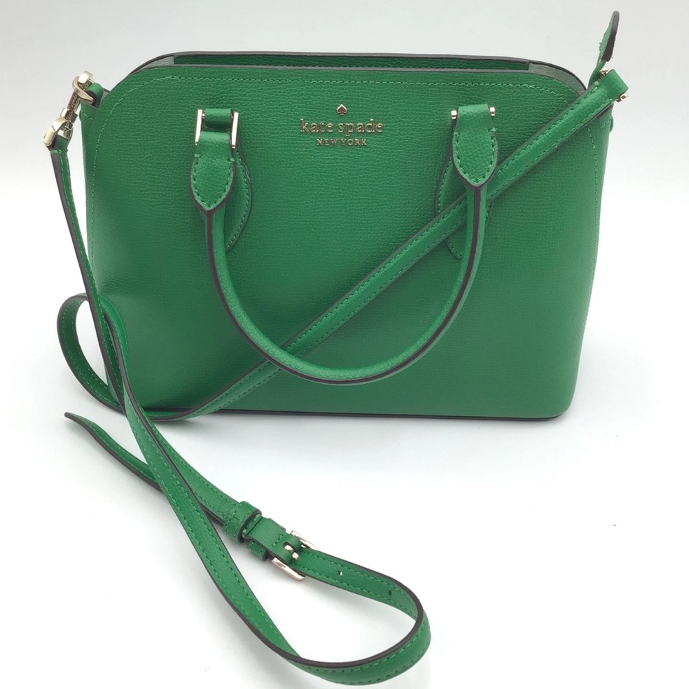 Kate Spade New York Darcy Small Satchel EUC in Green Bean w/ COA